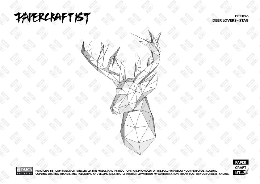 PAPERCRAFTIST_PCT026_DEERLOVERS-STAG-01